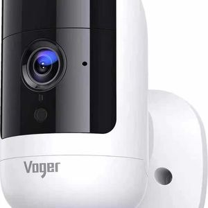 Security Camera Outdoor Wireless Wifi, Voger Rechargeable Battery Powered Survei